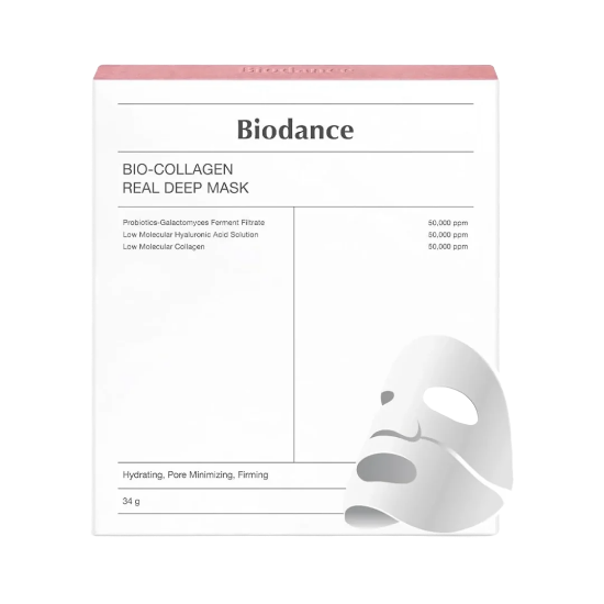 Picture of BIODANCE Bio-Collagen Real Deep Mask - ( 4 Sheets ) 1 box