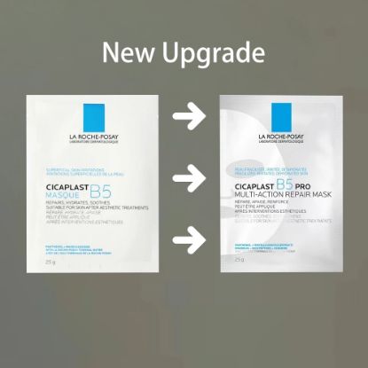 Picture of LA ROCHE-POSAY Cicaplast B5 PRO Multi-Action Repair Mask - ( 5 Sheets) 1 box